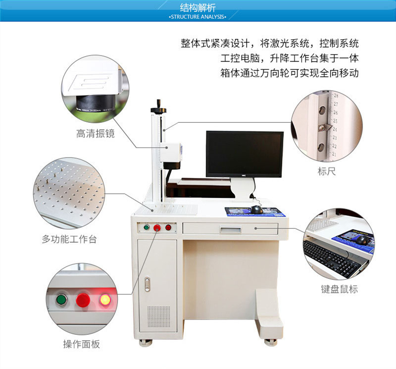 SZMFP-20高速光纤激光打标机